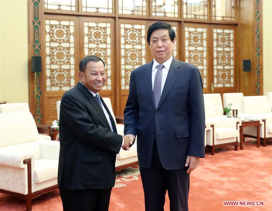 CHINA-BEIJING-LI ZHANSHU-CAMBODIA-MEETING (CN)