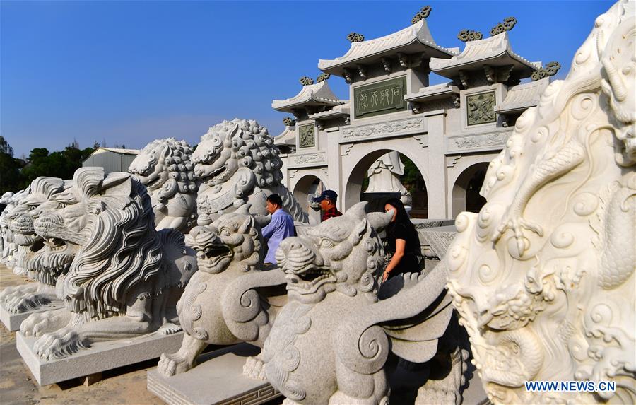 CHINA-FUJIAN-HUI'AN-STONE CARVING (CN)