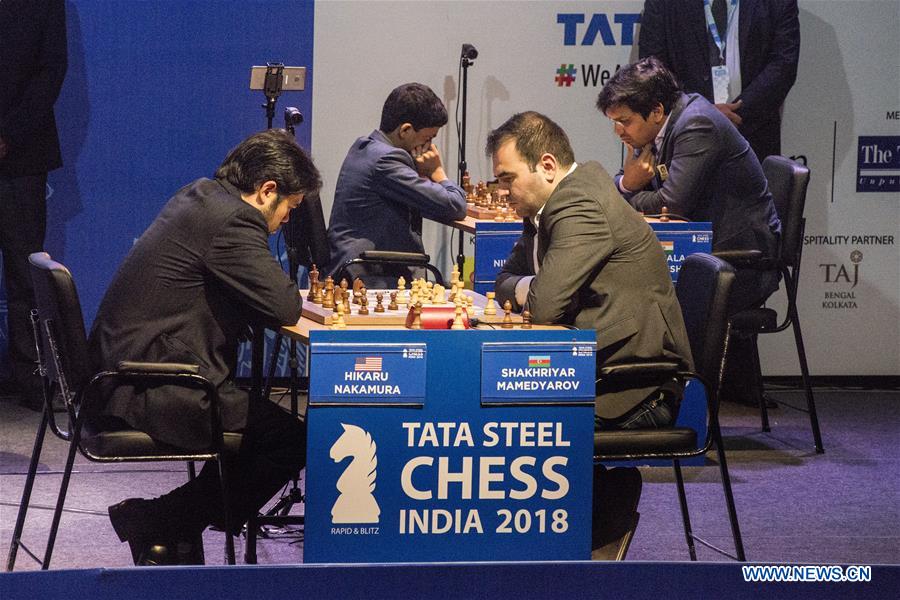 (SP)INDIA-KOLKATA-CHESS-TATA STEEL CHESS INDIA 2018