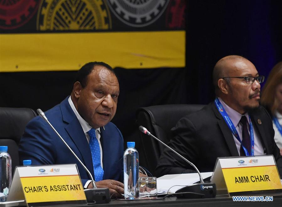 PAPUA NEW GUINEA-PORT MORESBY-APEC-MEETING