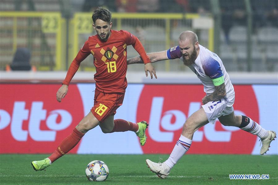 (SP)BELGIUM-BRUSSELS-SOCCER-UEFA NATIONS LEAGUE-BELGIUM VS ICELAND