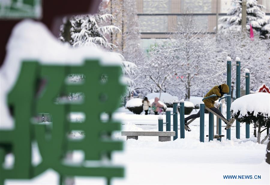 #CHINA-SHANDONG-SNOWFALL (CN)