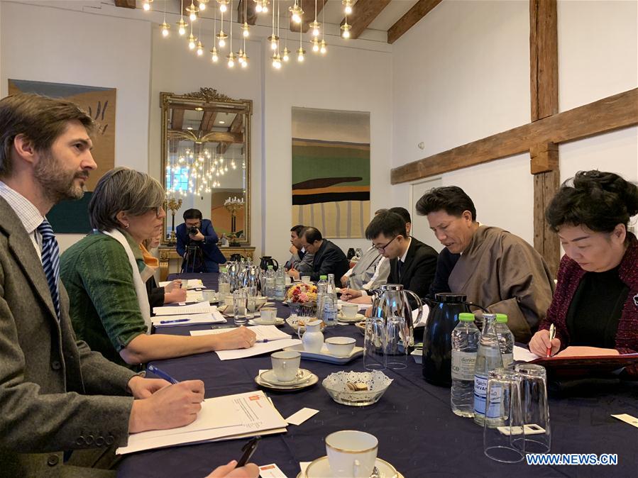 DENMARK-COPENHAGEN-CHINA-NPC TIBETAN DELEGATION-VISIT