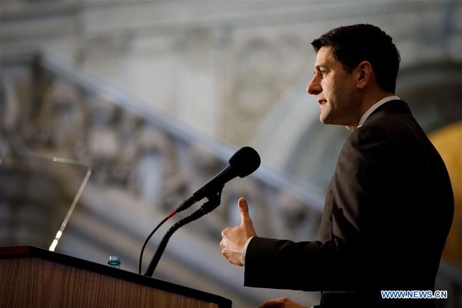 U.S.-WASHINGTON-PAUL RYAN-FAREWELL ADDRESS