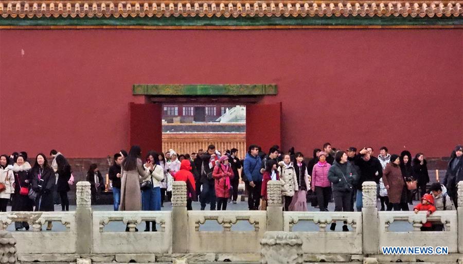 (InPalaceMuseum) CHINA-BEIJING-PALACE MUSEUM-17 MILLION-VISITORS (CN)