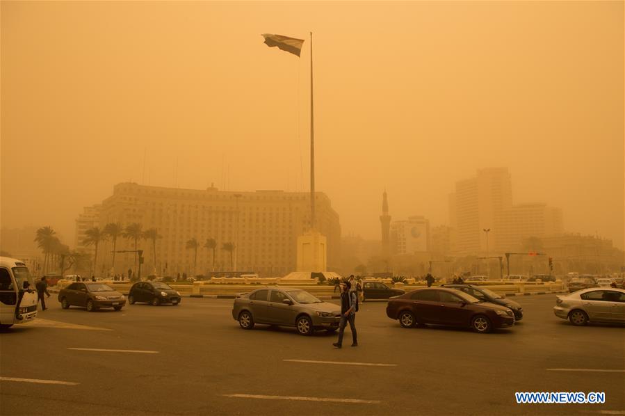 EGYPT-CAIRO-SANDSTORM