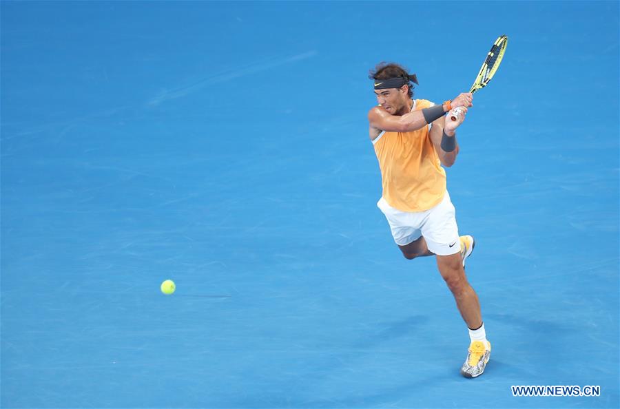 (SP)AUSTRALIA-MELBOURNE-TENNIS-AUSTRALIA OPEN-NADAL