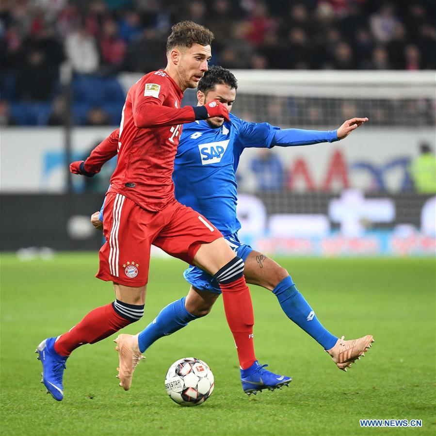 (SP)GERMANY-SINSHEIM-SOCCER-BUNDESLIGA-BAYERN MUNICH VS HOFFENHEIM