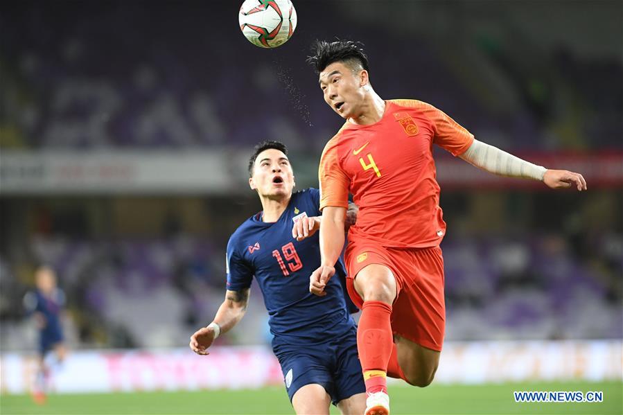 (SP)UAE-AL AIN-SOCCER-AFC ASIAN CUP 2019-CHN VS THA