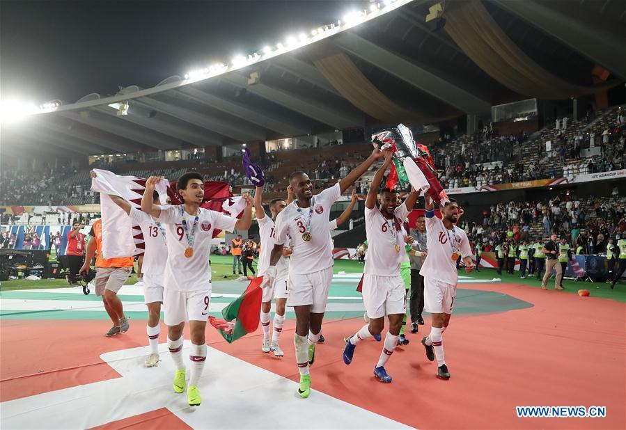 (SP)UAE-ABU DHABI-SOCCER-AFC ASIAN CUP 2019-FINAL-JPN VS QAT