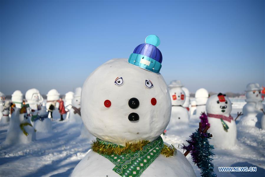 CHINA-HARBIN-SNOWMAN-SPRING FESTIVAL(CN)