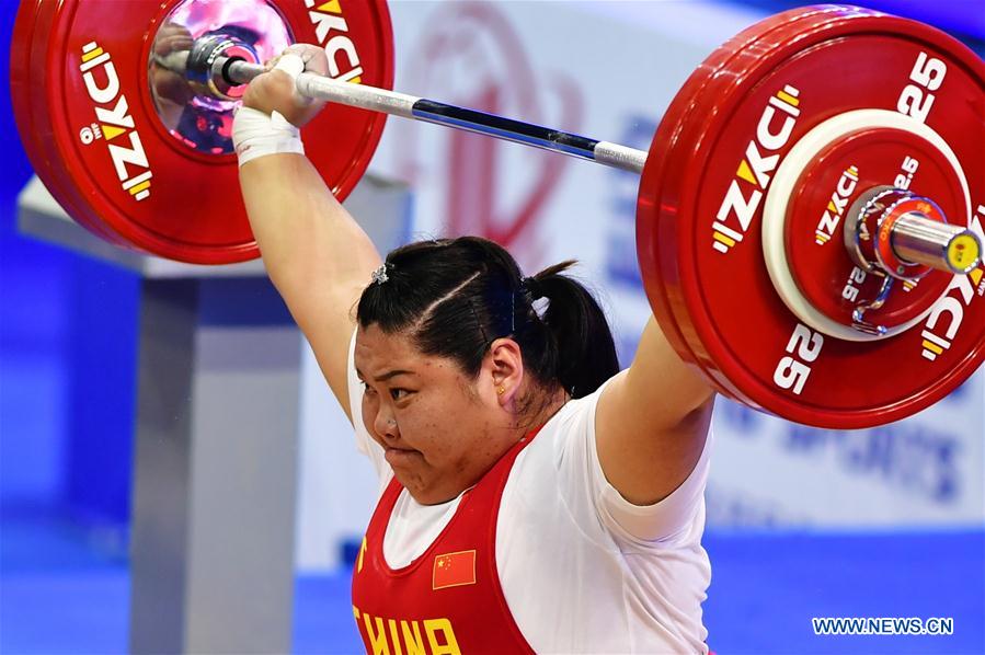 (SP)CHINA-FUZHOU-WEIGHTLIFTING-2019 IWF WORLD CUP(CN)