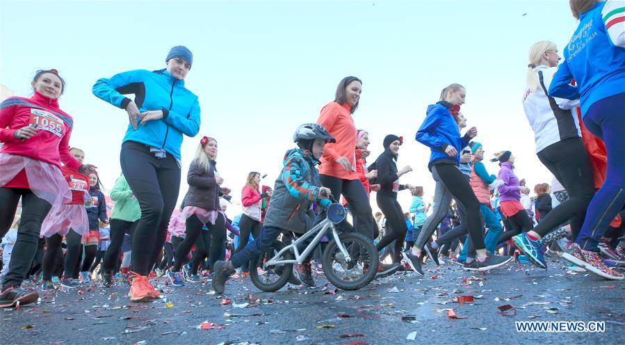 BELARUS-MINSK-INTERNATIONAL WOMEN'S DAY-BEAUTY RUN