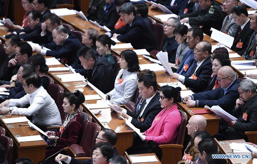 (TWO SESSIONS)CHINA-BEIJING-CPPCC-SECOND PLENARY MEETING (CN)