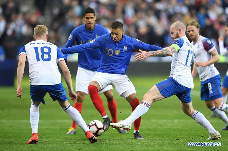 (SP)FRANCE-PARIS-UEFA EURO 2020 QUALIFIER-GROUP H-FRANCE VS ICELAND