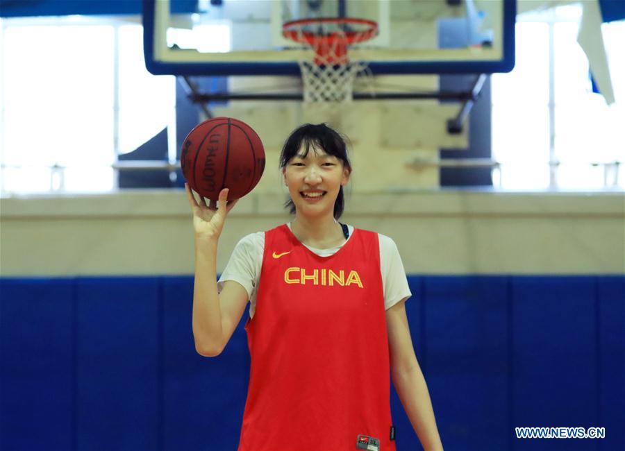 (SP)U.S.-LOS ANGELES-WNBA-DRAFT-HAN XU