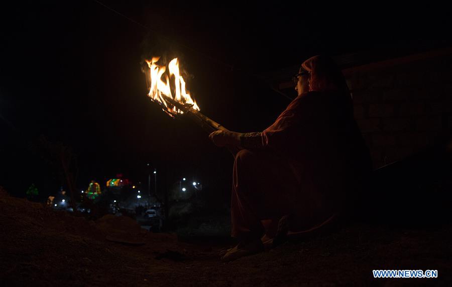 KASHMIR-SRINAGAR-TORCH LIGHT FESTIVAL