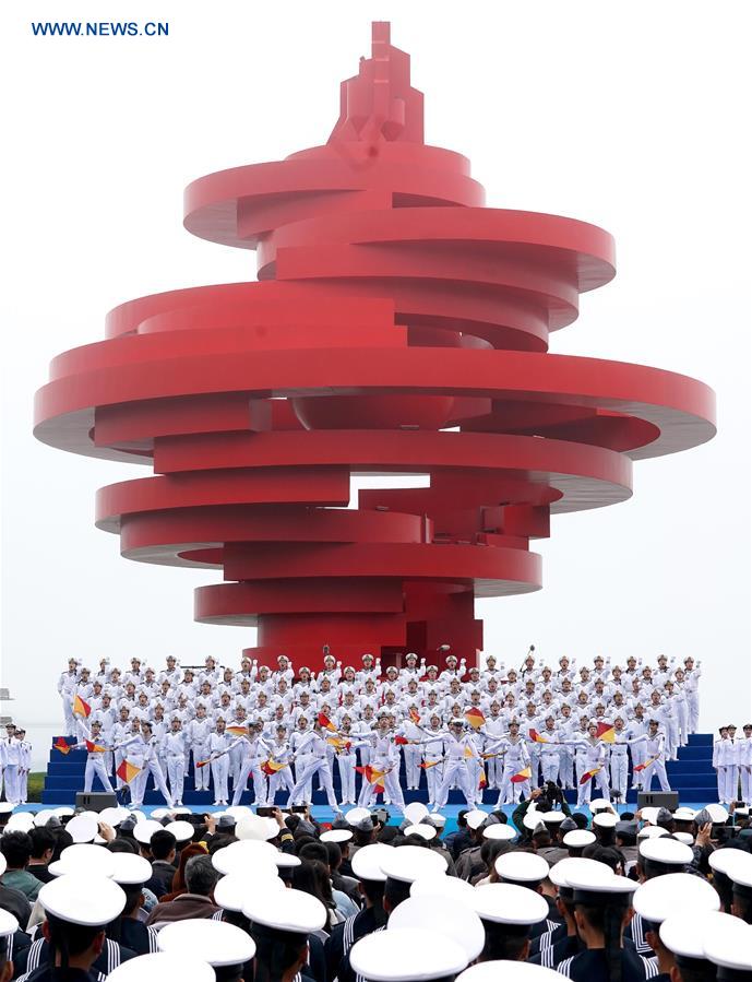 CHINA-SHANDONG-QINGDAO-MILITARY MUSIC DISPLAY (CN)