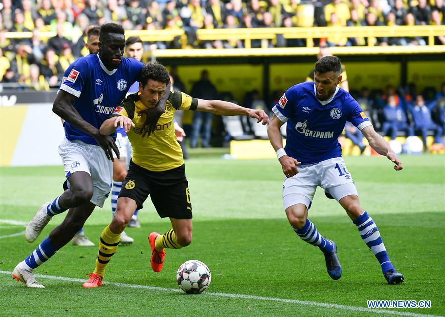 (SP)GERMANY-DORTMUND-SOCCER-BUNDESLIGA-SCHALKE 04 VS DORTMUND