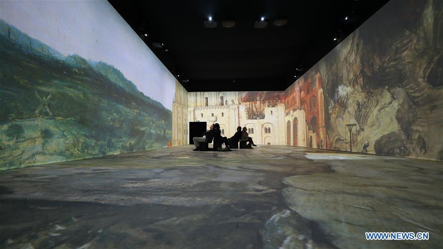 BELGIUM-BRUSSELS-BRUEGEL-IMMERSIVE EXHIBITION