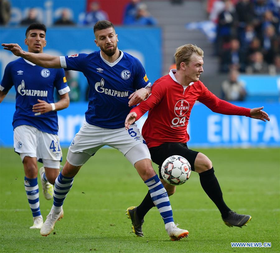 (SP)GERMANY-LEVERKUSEN-SOCCER-BUNDESLIGA-LEVERKUSEN VS SCHALKE 04