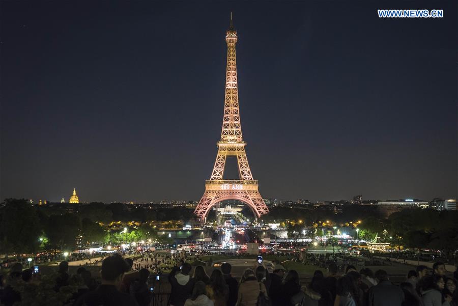 FRANCE-PARIS-EIFFEL TOWER-ANNIVERSARY