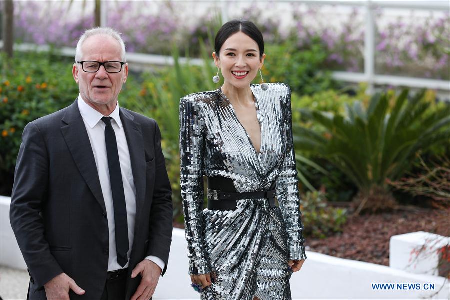 FRANCE-CANNES-FILM FESTIVAL-ZHANG ZIYI