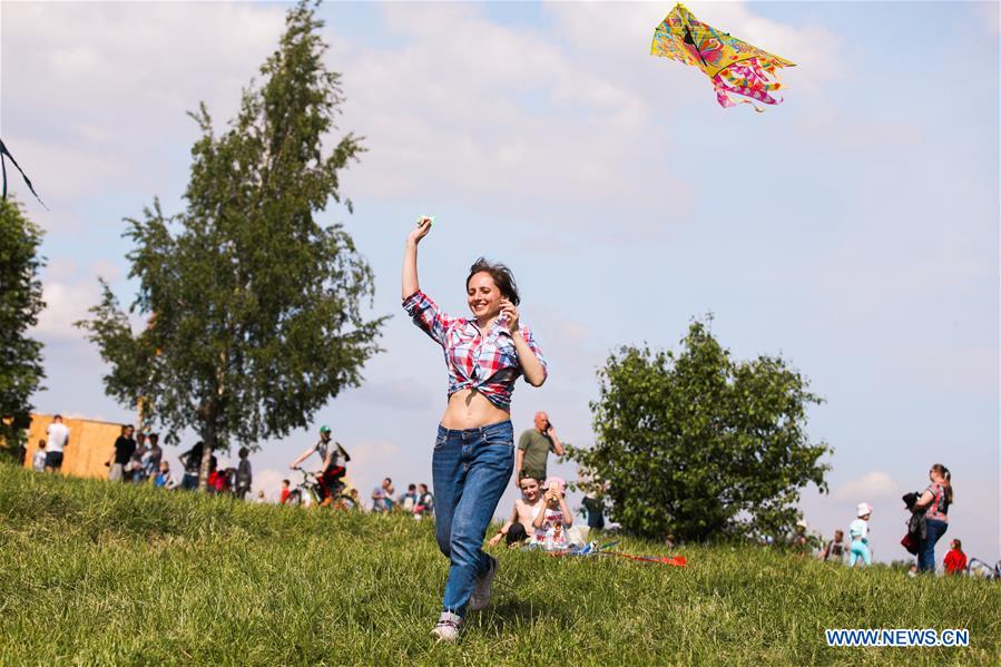 RUSSIA-MOSCOW-KITE FESTIVAL