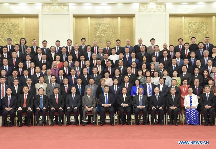 CHINA-BEIJING-XI JINPING-OVERSEAS CHINESE-REPRESENTATIVES-MEETING (CN)