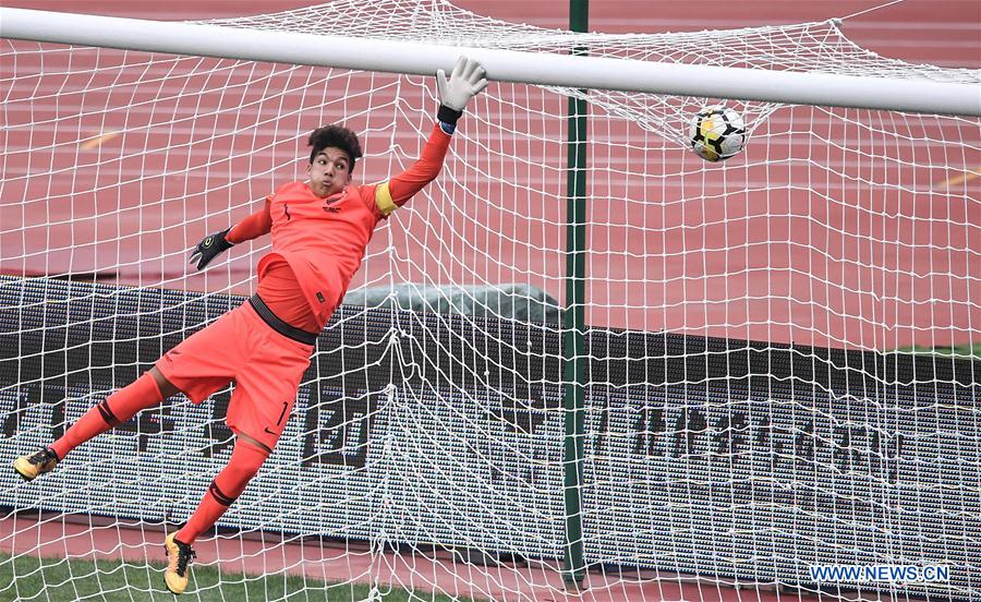 (SP)CHINA-CHENGDU-FOOTBALL-PANDA CUP INTERNATIONAL YOUTH TOURNAMENT-NZL U18 VS THA U18 (CN)