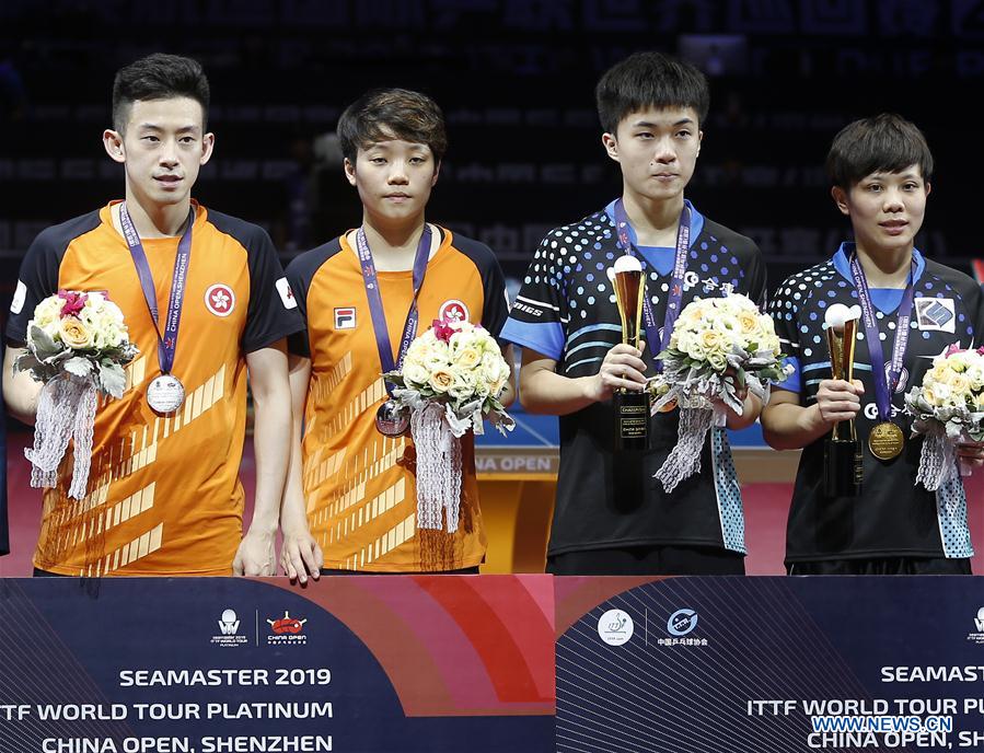 (SP)CHINA-SHENZHEN-TABLE TENNIS-CHINA OPEN-MIXED DOUBLES (CN)