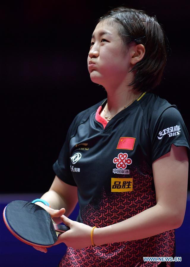 (SP)CHINA-SHENZHEN-TABLE TENNIS-CHINA OPEN-WOMEN'S SINGLES (CN)