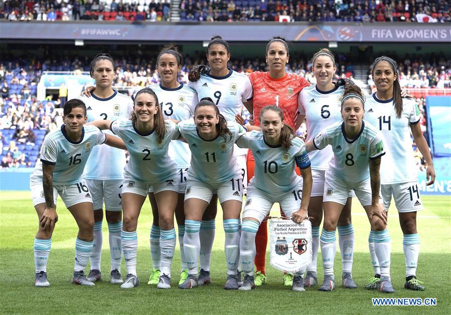 (SP)FRANCE-PARIS-2019 FIFA WOMEN'S WORLD CUP-GROUP D-ARG VS JPN