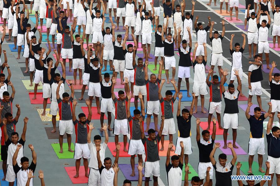 INDIA-MUMBAI-INTERNATIONAL YOGA DAY