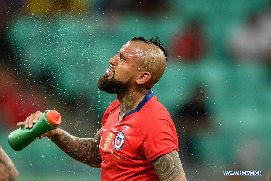 (SP)BRAZIL-SALVADOR-SOCCER-COPA AMERICA 2019-CHILE VS ECUADOR