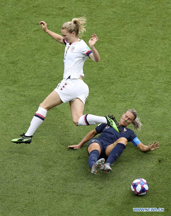 (SP)FRANCE-PARIS-FIFA WOMEN'S WORLD CUP-QUARTERFINAL-FRA VS USA