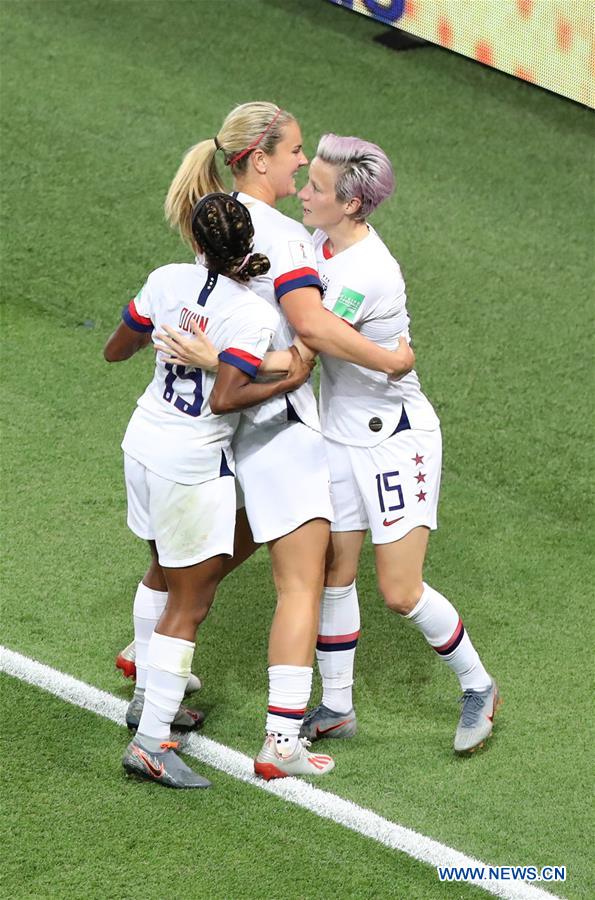 (SP)FRANCE-PARIS-FIFA WOMEN'S WORLD CUP-QUARTERFINAL-FRA VS USA