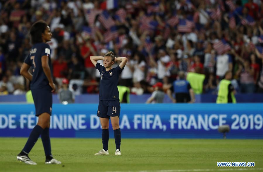 (SP)FRANCE-PARIS-FIFA WOMEN'S WORLD CUP-QUARTERFINAL-FRA VS USA