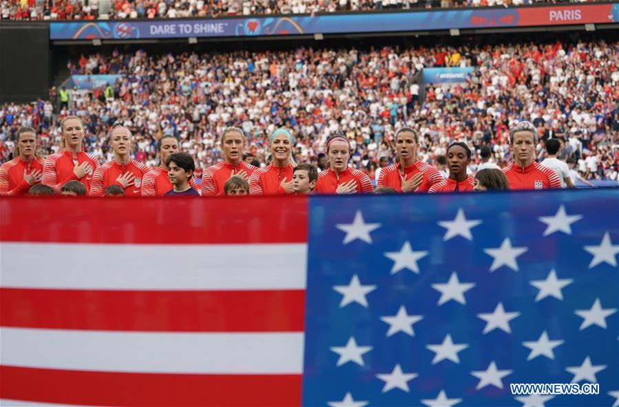 (SP)FRANCE-PARIS-FIFA WOMEN'S WORLD CUP-QUARTERFINAL-FRA VS USA