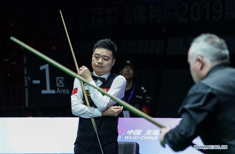 (SP)CHINA-WUXI-SNOOKER WORLD CUP-SEMIFINAL(CN)