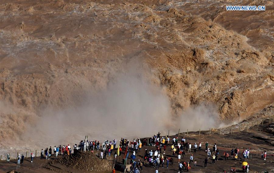 #CHINA-SHANXI-YELLOW RIVER-HUKOU WATERFALL (CN)