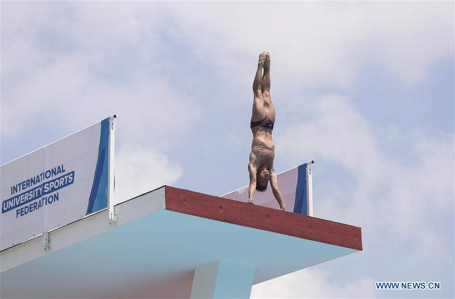 (SP)ITALY-NAPLES-SUMMER UNIVERSIADE-DIVING-MEN'S PLATFORM-FINAL