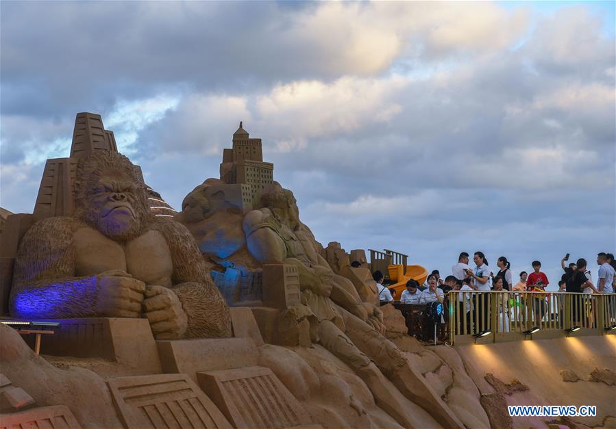 CHINA-ZHEJIANG-ZHOUSHAN-INT'L SAND SCULPTURE FESTIVAL (CN)