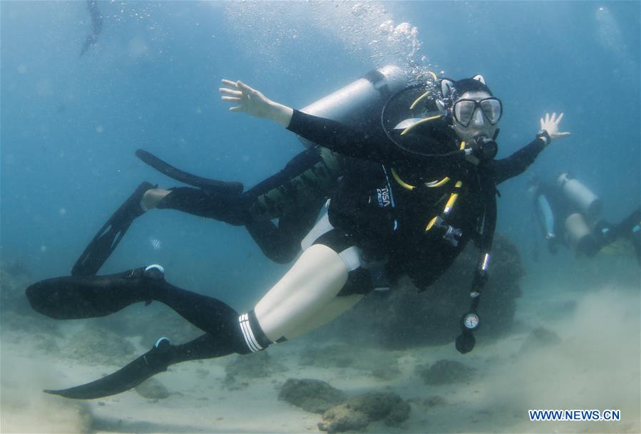 CHINA-HAINAN-BOUNDARY ISLAND-DIVING (CN)