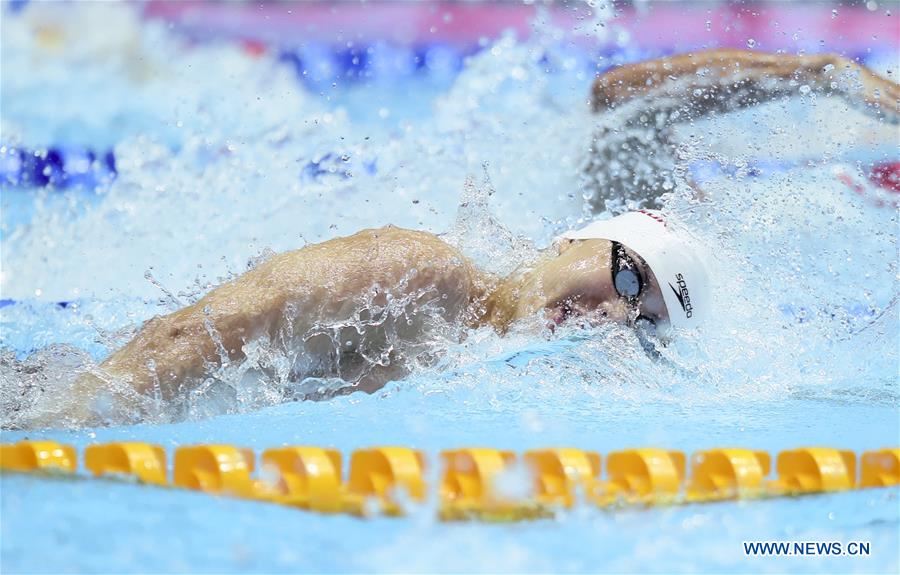 (SP)SOUTH KOREA-GWANGJU-FINA WORLD CHAMPIONSHIPS-SWIMMING-DAY 1