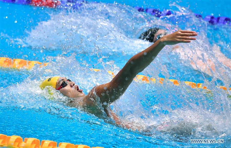 (SP)SOUTH KOREA-GWANGJU-FINA WORLD CHAMPIONSHIPS-SWIMMING-DAY 3