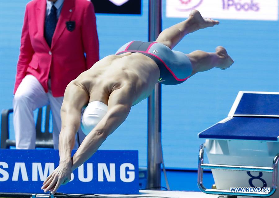 (SP)SOUTH KOREA-GWANGJU-FINA WORLD CHAMPIONSHIPS-SWIMMING-DAY 4