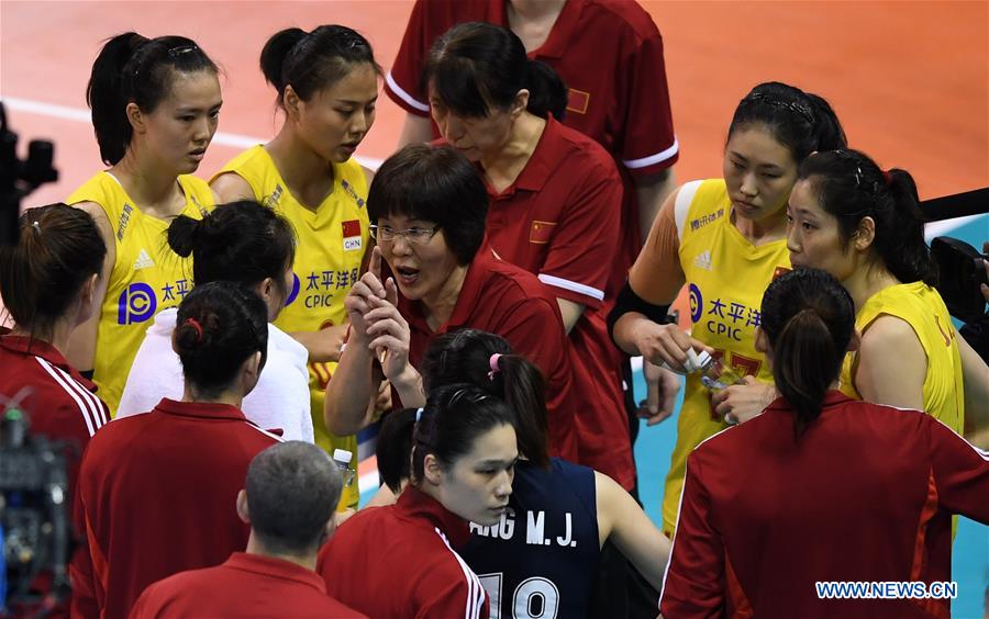 (SP)CHINA-NINGBO-FIVB-TOKYO VOLLEYBALL QUALIFICATION-CHINA-TURKEY(CN)