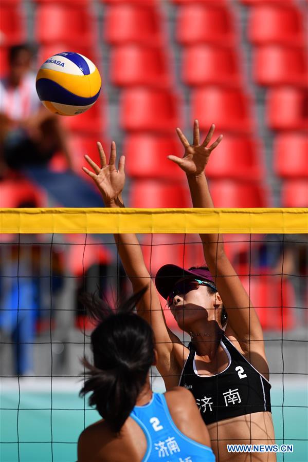 (SP)CHINA-TAIYUAN-2ND YOUTH GAMES-BEACH VOLLEYBALL (CN)