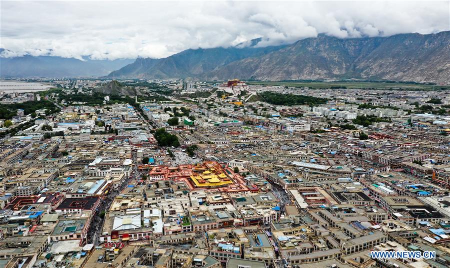 (InTibet)CHINA-TIBET-LHASA-AERIAL VIEW (CN)